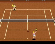 une photo d'Ã©cran de Super Tennis sur Nintendo Super Nes
